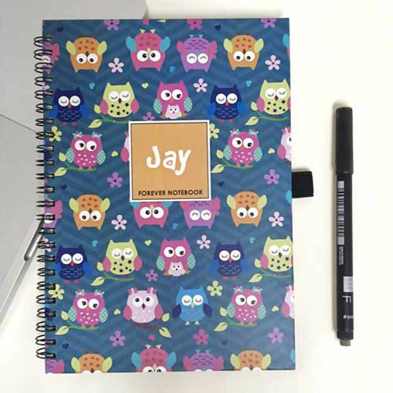 Owls Forever (Rewritable) Notebook